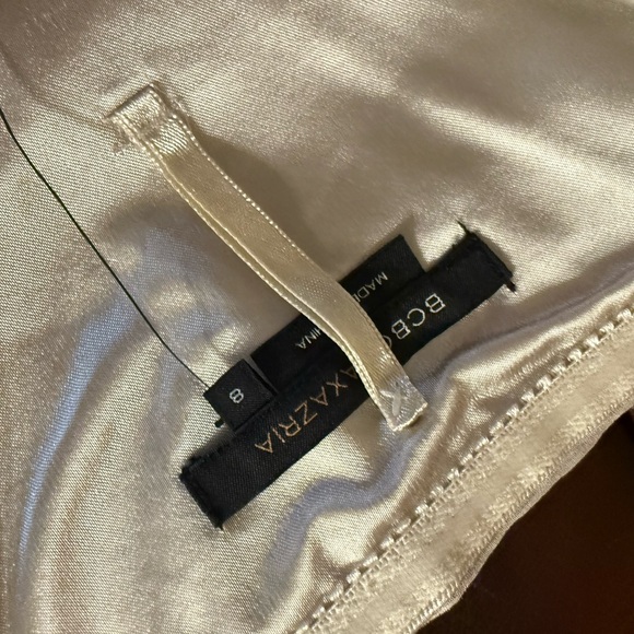 BCBG winter white tiered corset dress - Picture 10 of 16